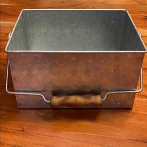 Galvanized Storage Bin